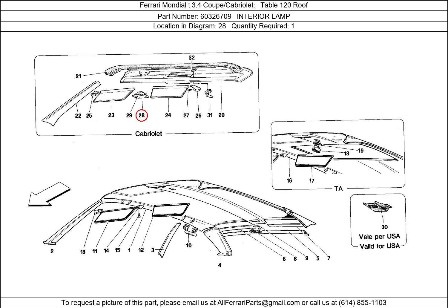 Ferrari Part 60326709