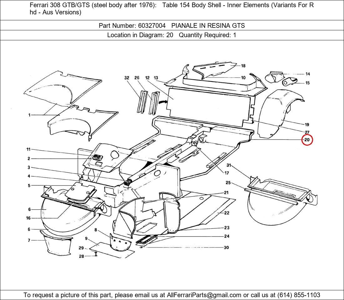 Ferrari Part 60327004