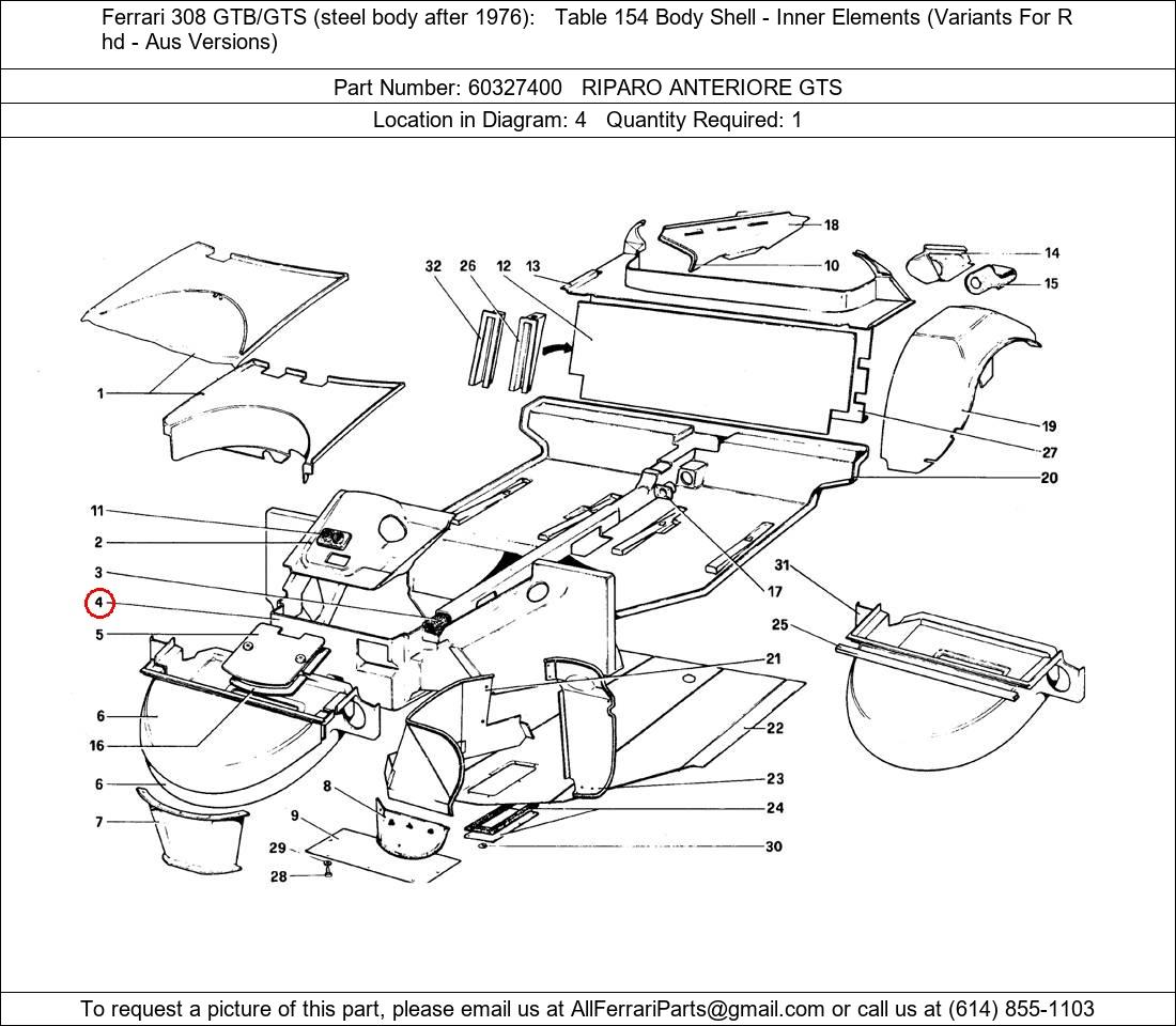 Ferrari Part 60327400