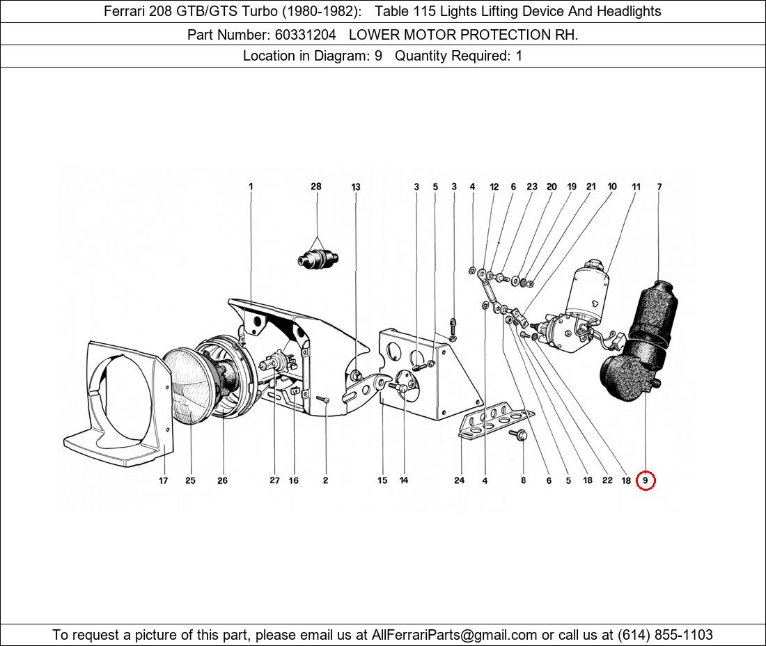 Ferrari Part 60331204