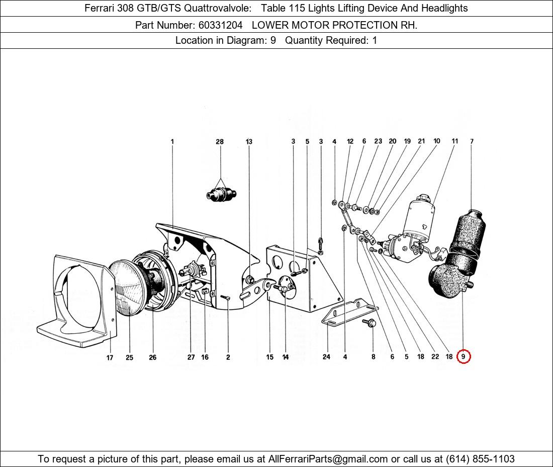 Ferrari Part 60331204