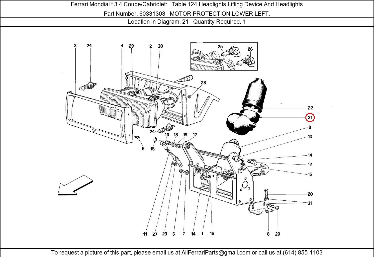 Ferrari Part 60331303