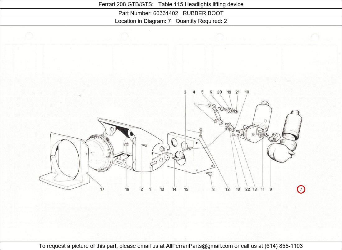 Ferrari Part 60331402