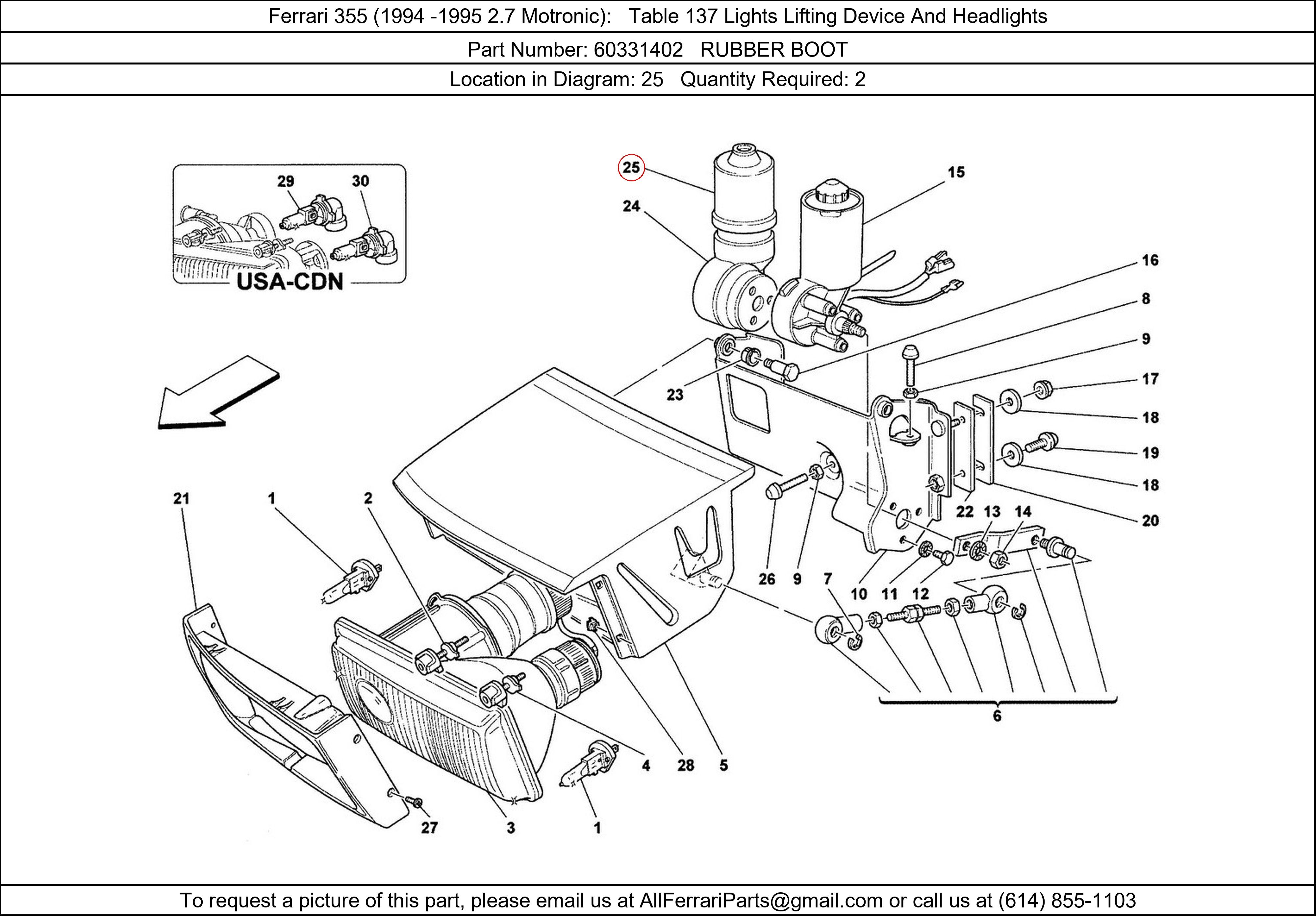 Ferrari Part 60331402