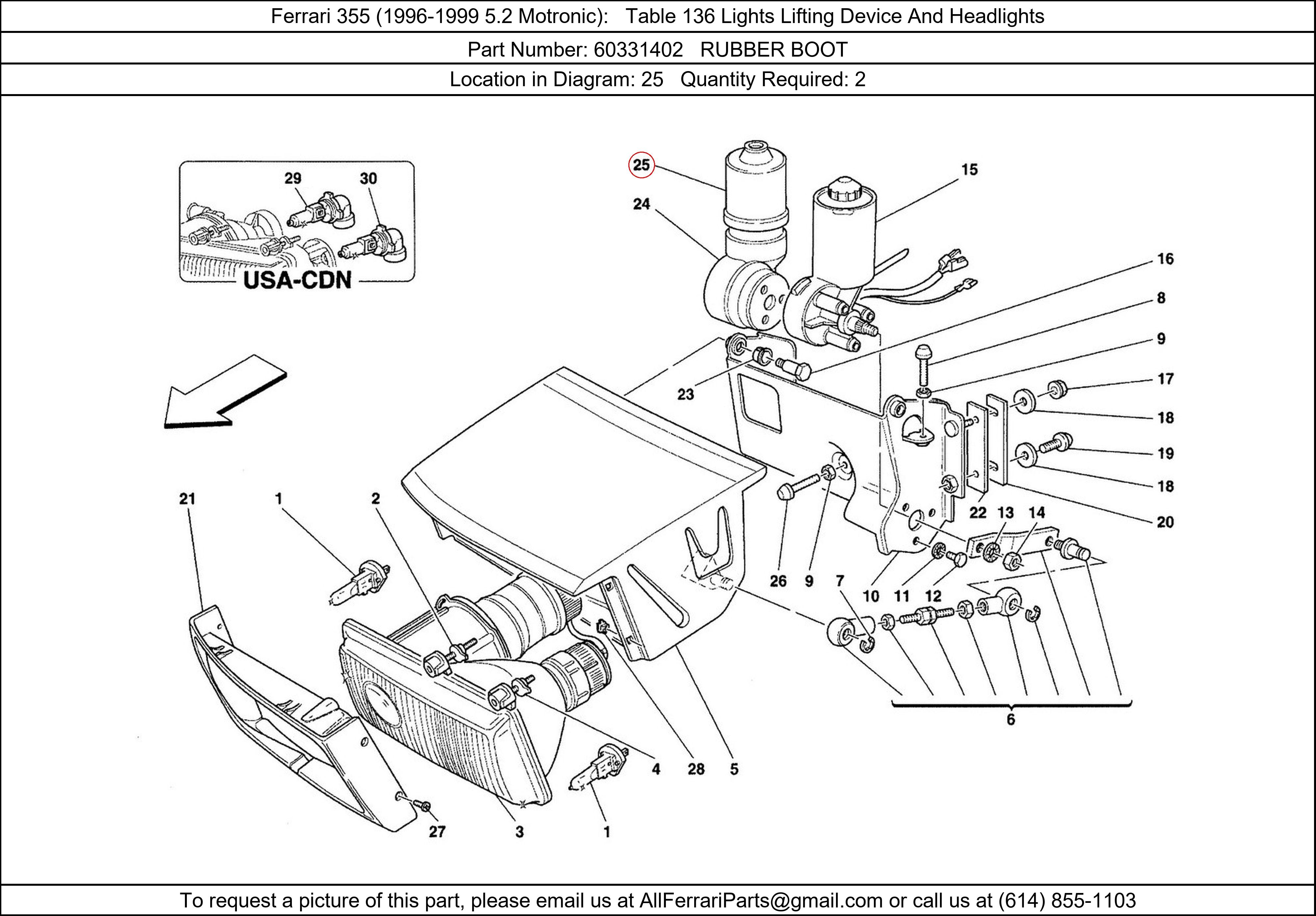 Ferrari Part 60331402