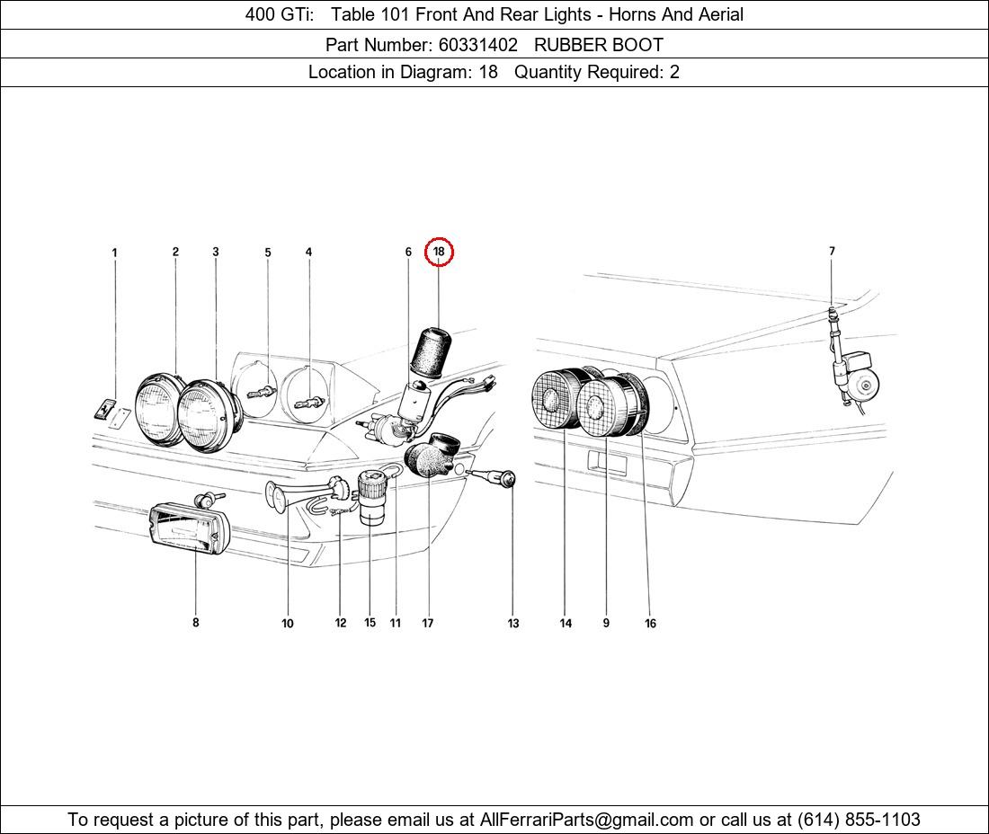 Ferrari Part 60331402