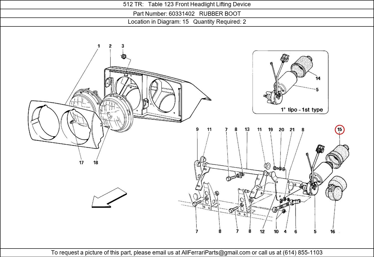 Ferrari Part 60331402