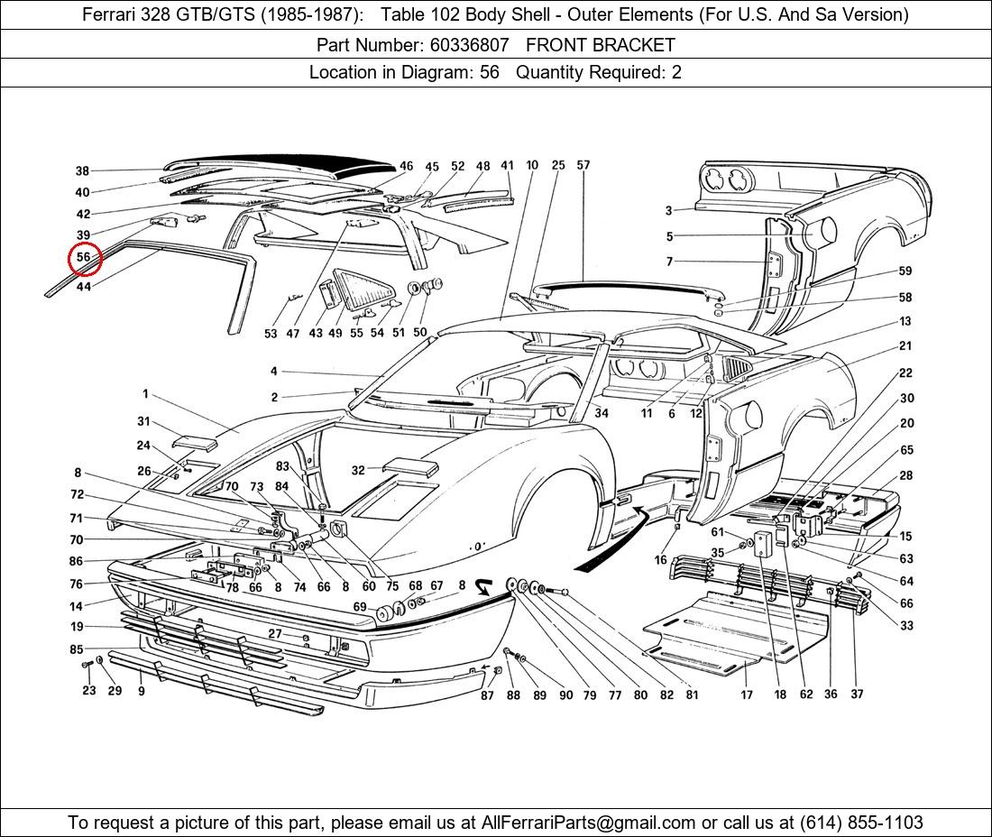 Ferrari Part 60336807