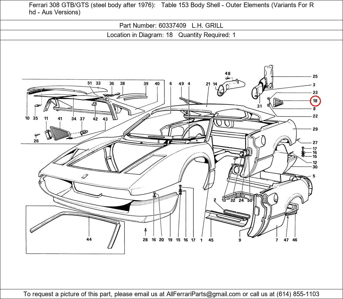 Ferrari Part 60337409