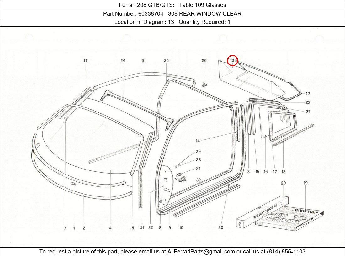 Ferrari Part 60338704