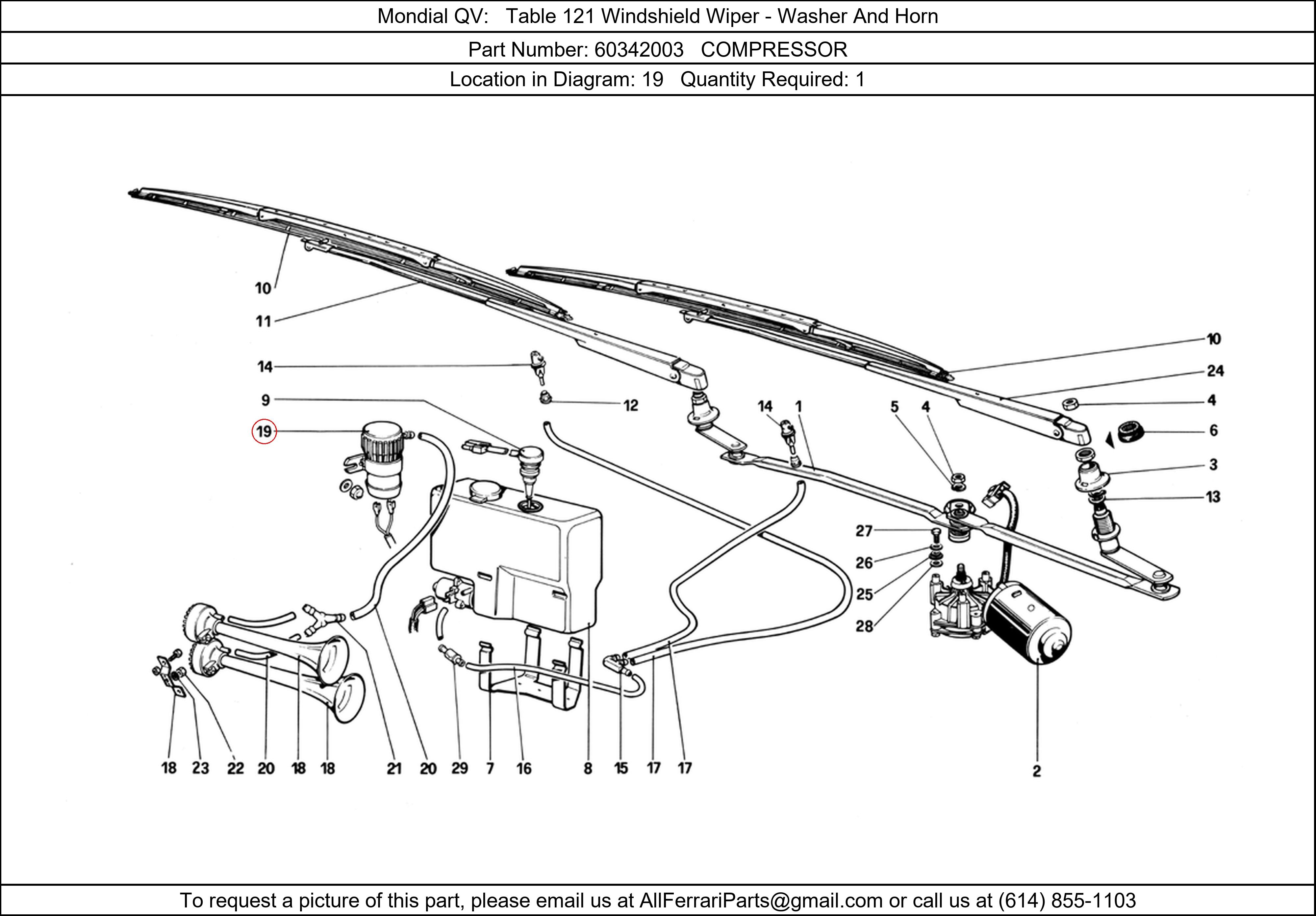 Ferrari Part 60342003