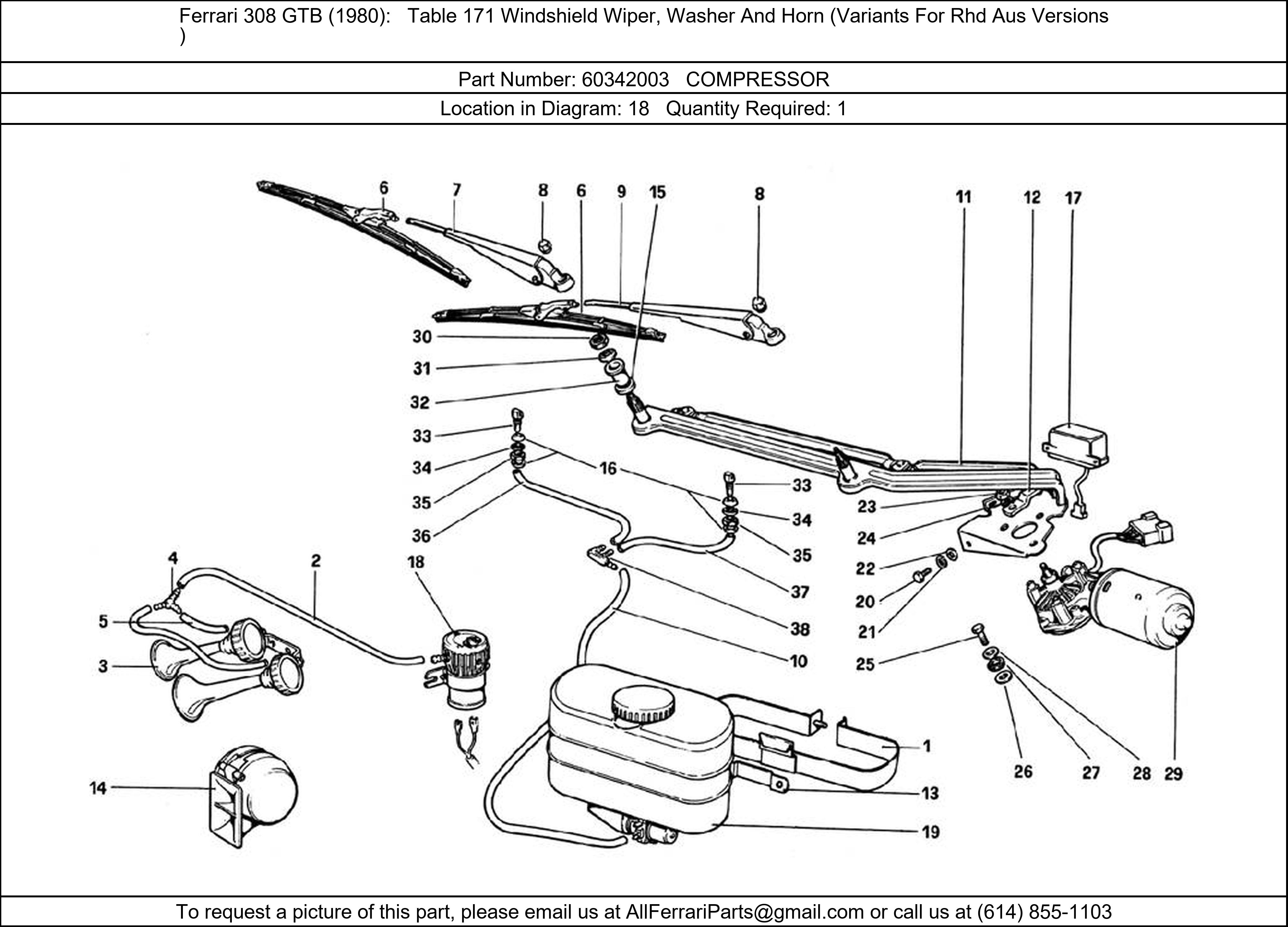 Ferrari Part 60342003