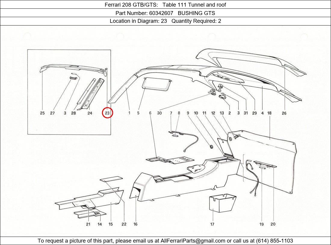 Ferrari Part 60342607