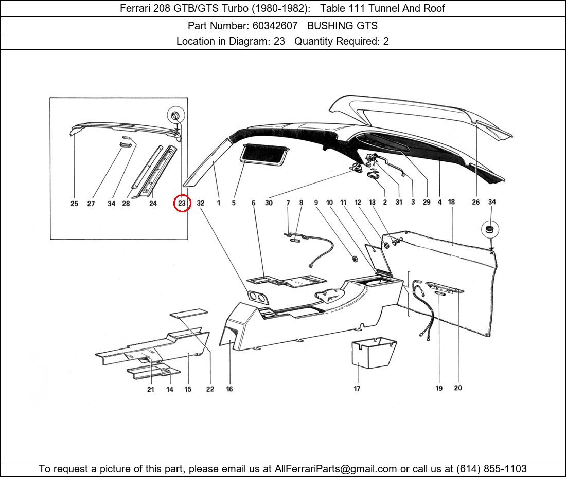 Ferrari Part 60342607