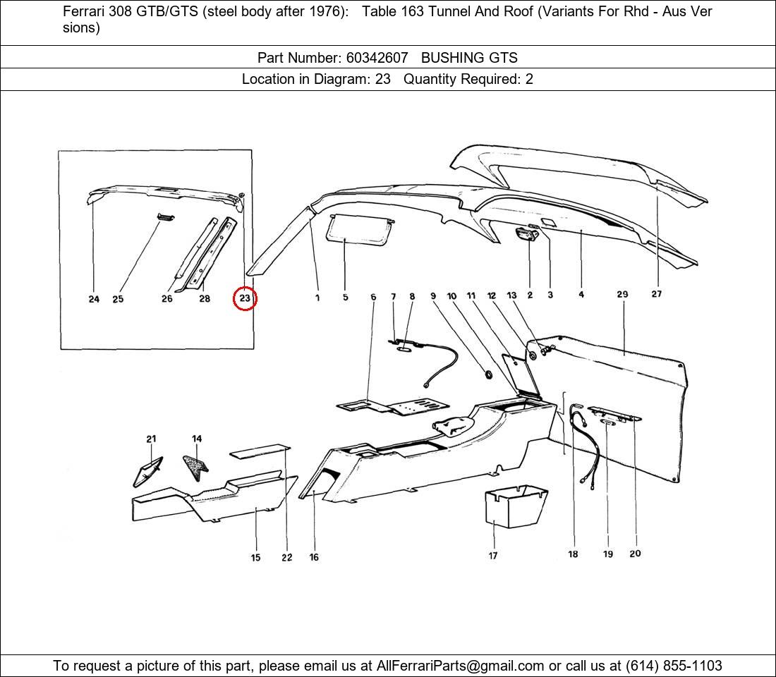 Ferrari Part 60342607