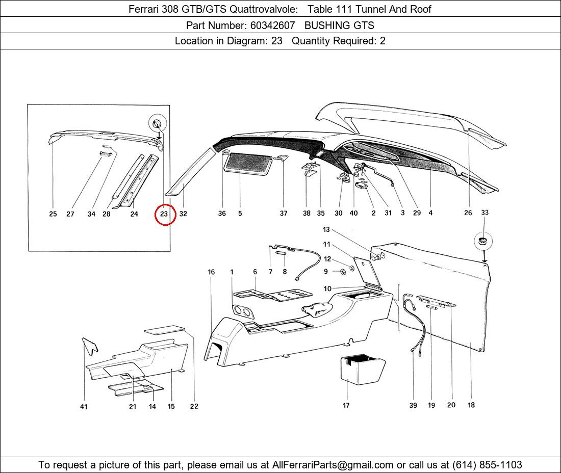 Ferrari Part 60342607