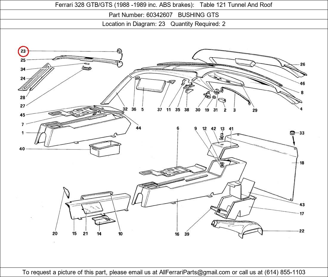 Ferrari Part 60342607