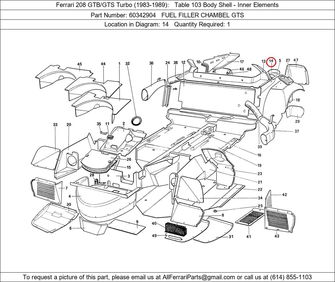 Ferrari Part 60342904