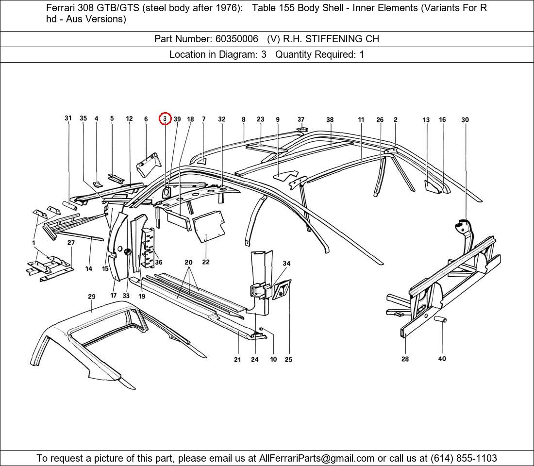 Ferrari Part 60350006