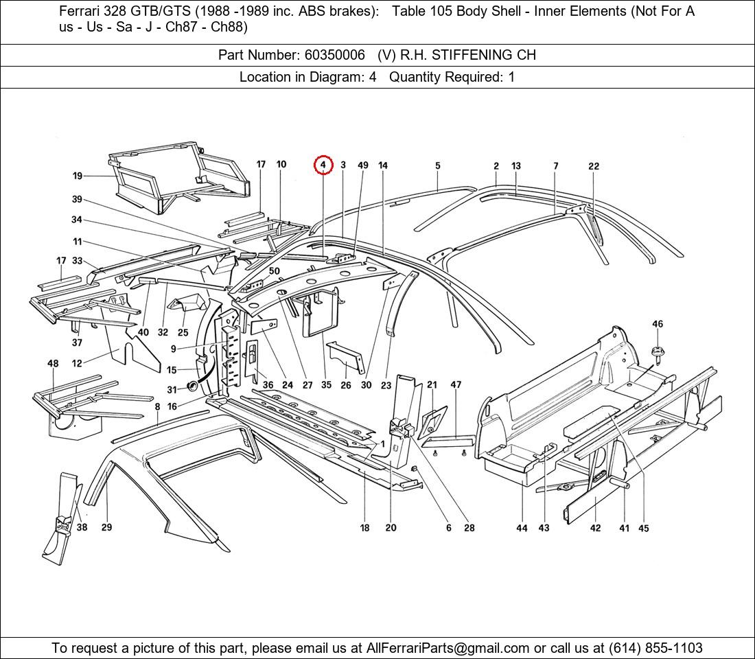 Ferrari Part 60350006