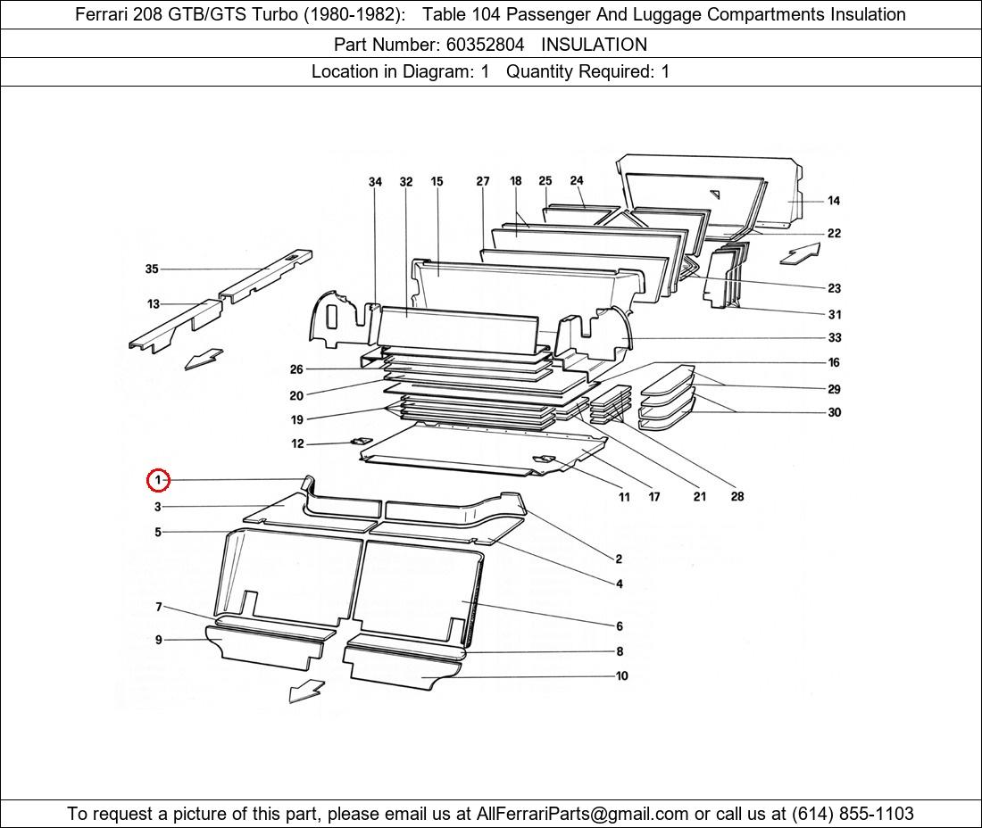 Ferrari Part 60352804