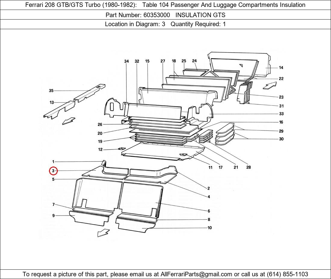 Ferrari Part 60353000