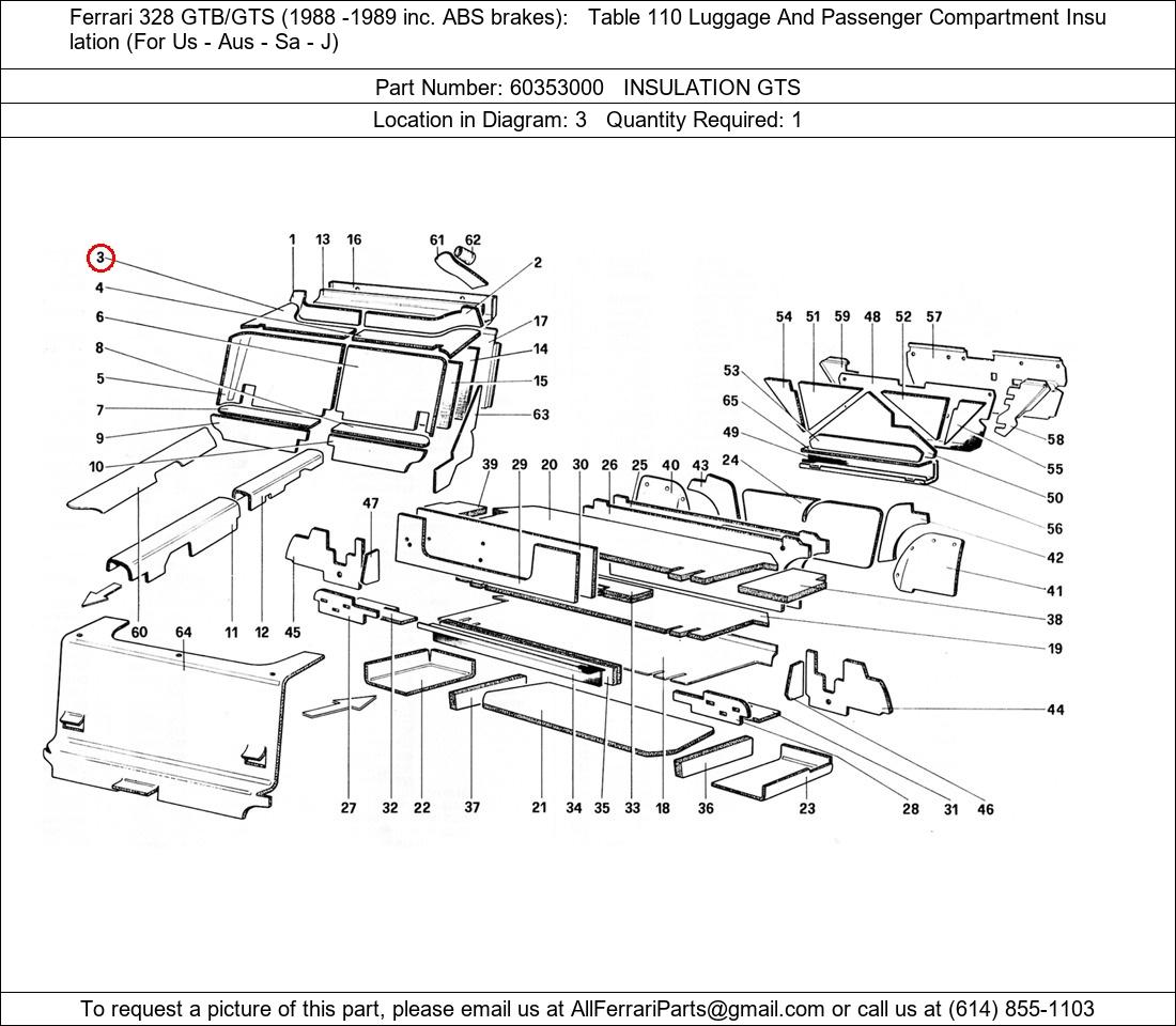 Ferrari Part 60353000