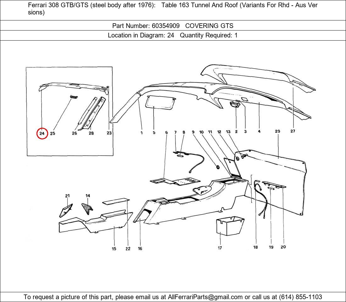 Ferrari Part 60354909