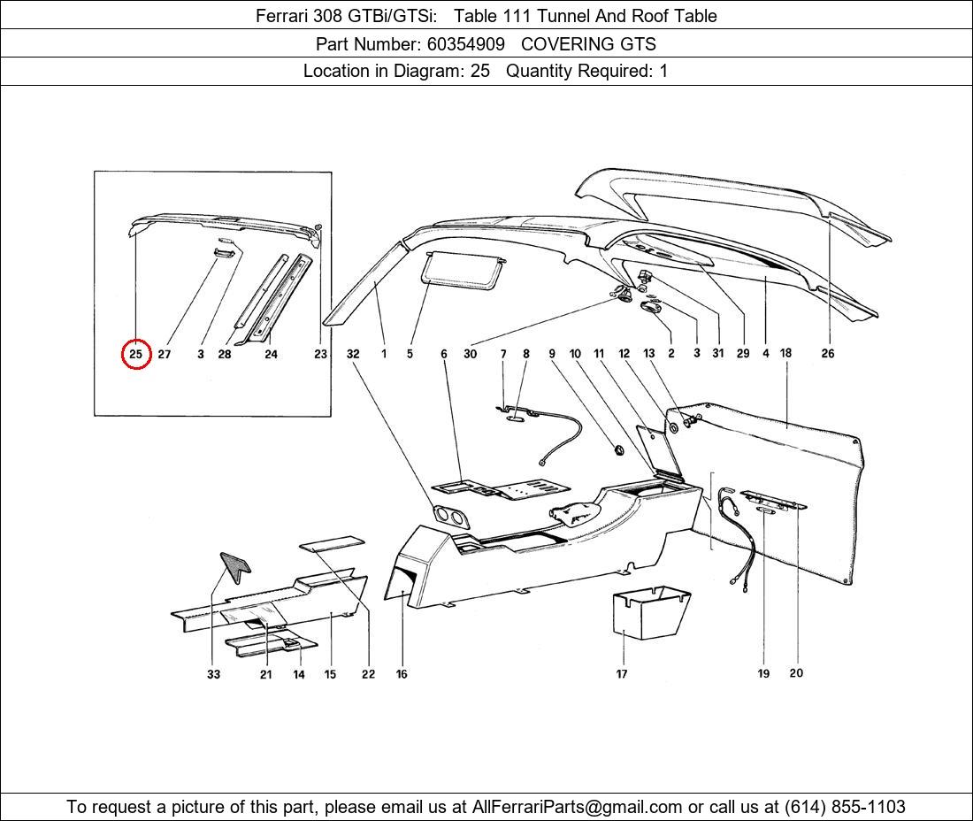 Ferrari Part 60354909