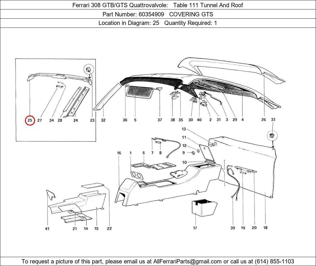 Ferrari Part 60354909