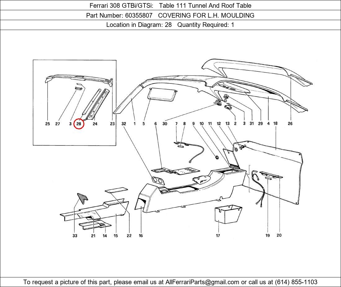 Ferrari Part 60355807