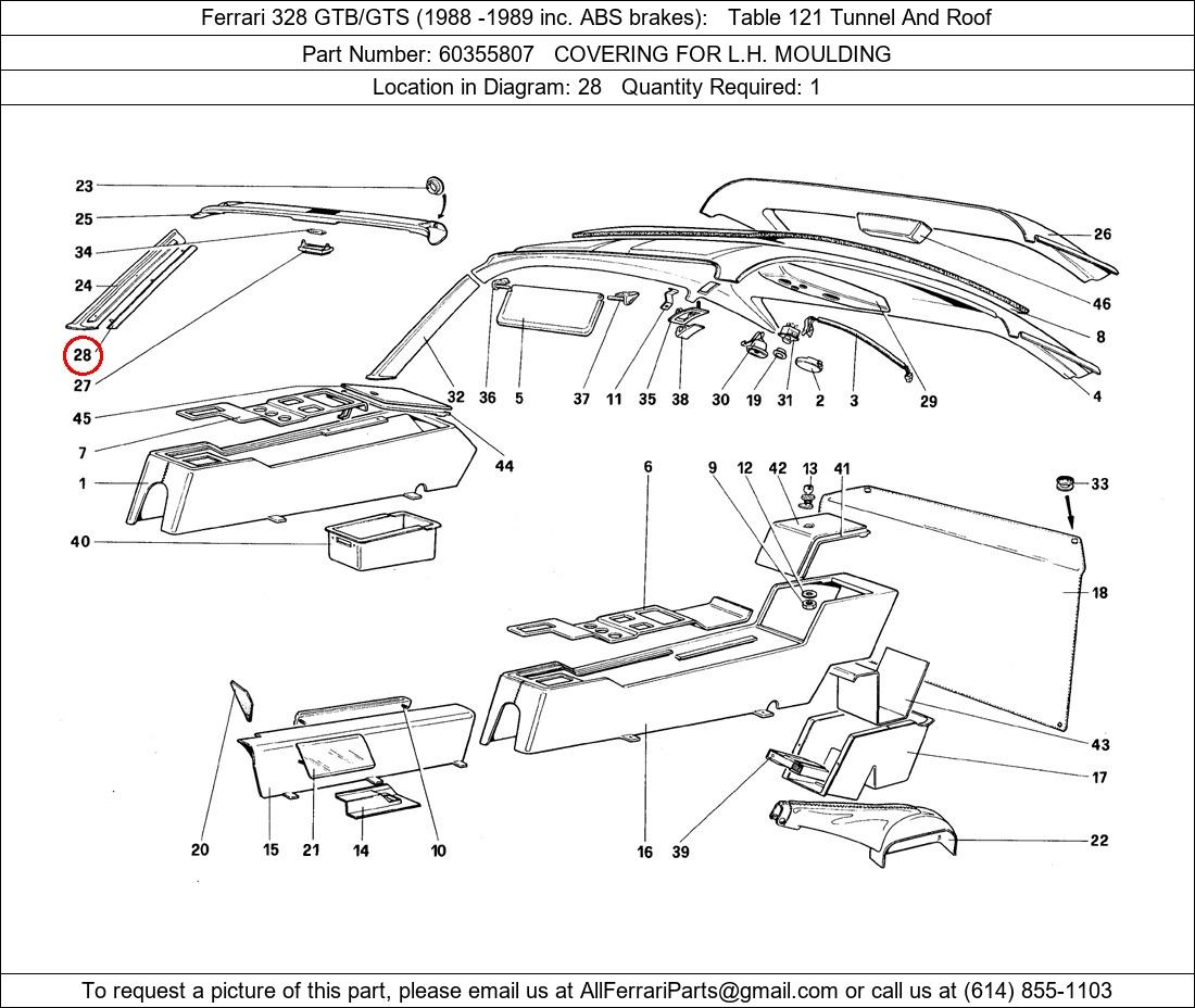 Ferrari Part 60355807