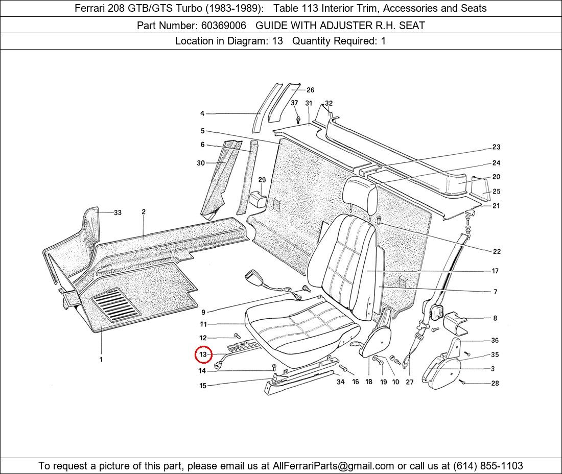 Ferrari Part 60369006