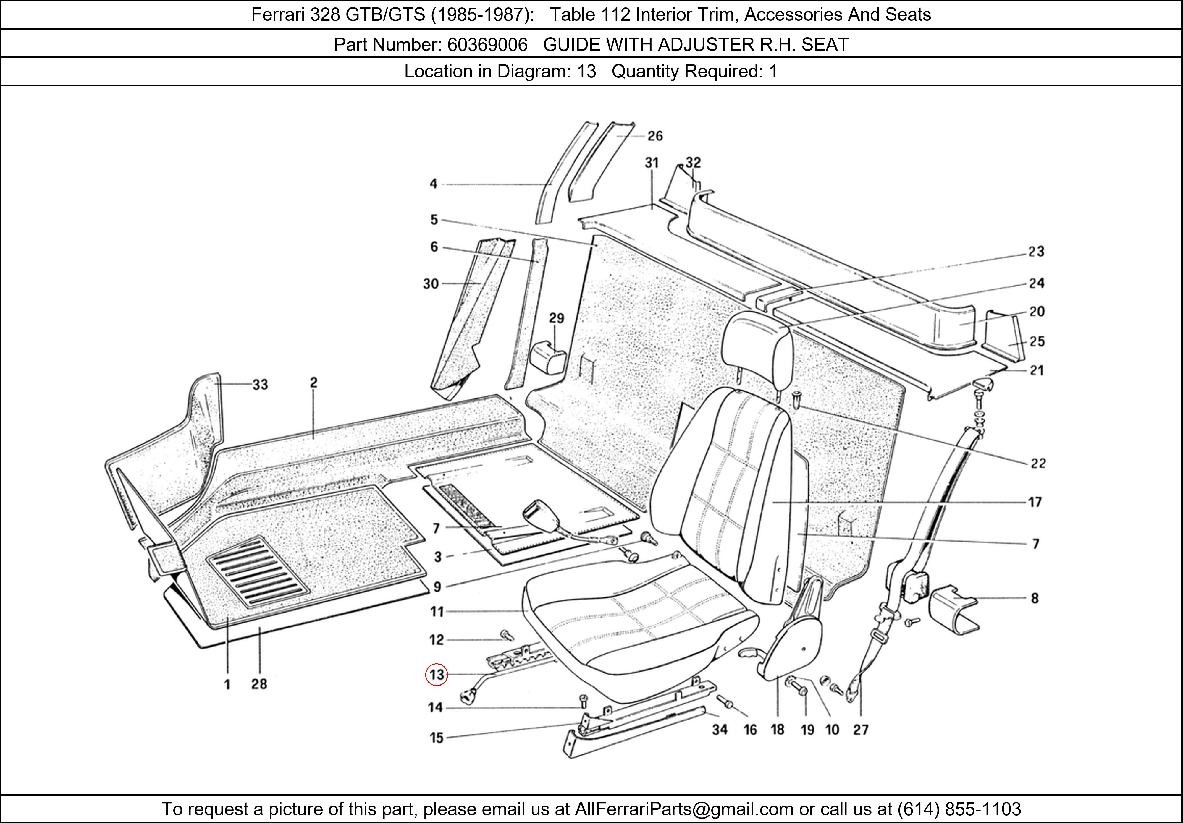 Ferrari Part 60369006