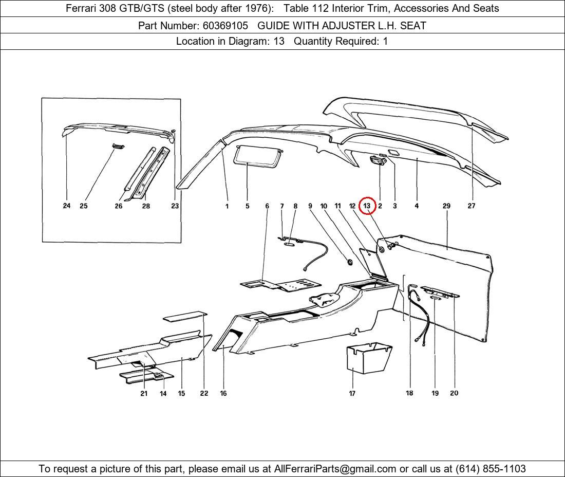 Ferrari Part 60369105