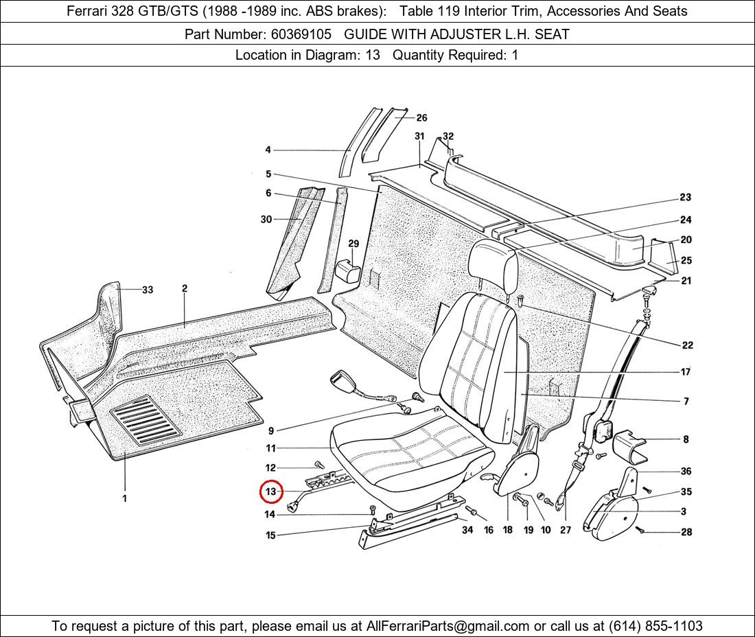 Ferrari Part 60369105