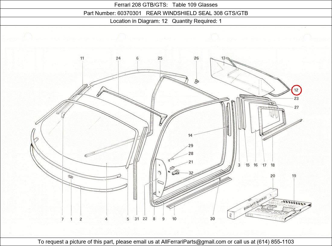 Ferrari Part 60370301