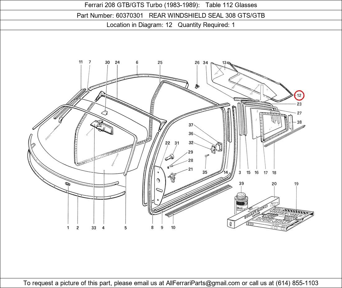 Ferrari Part 60370301