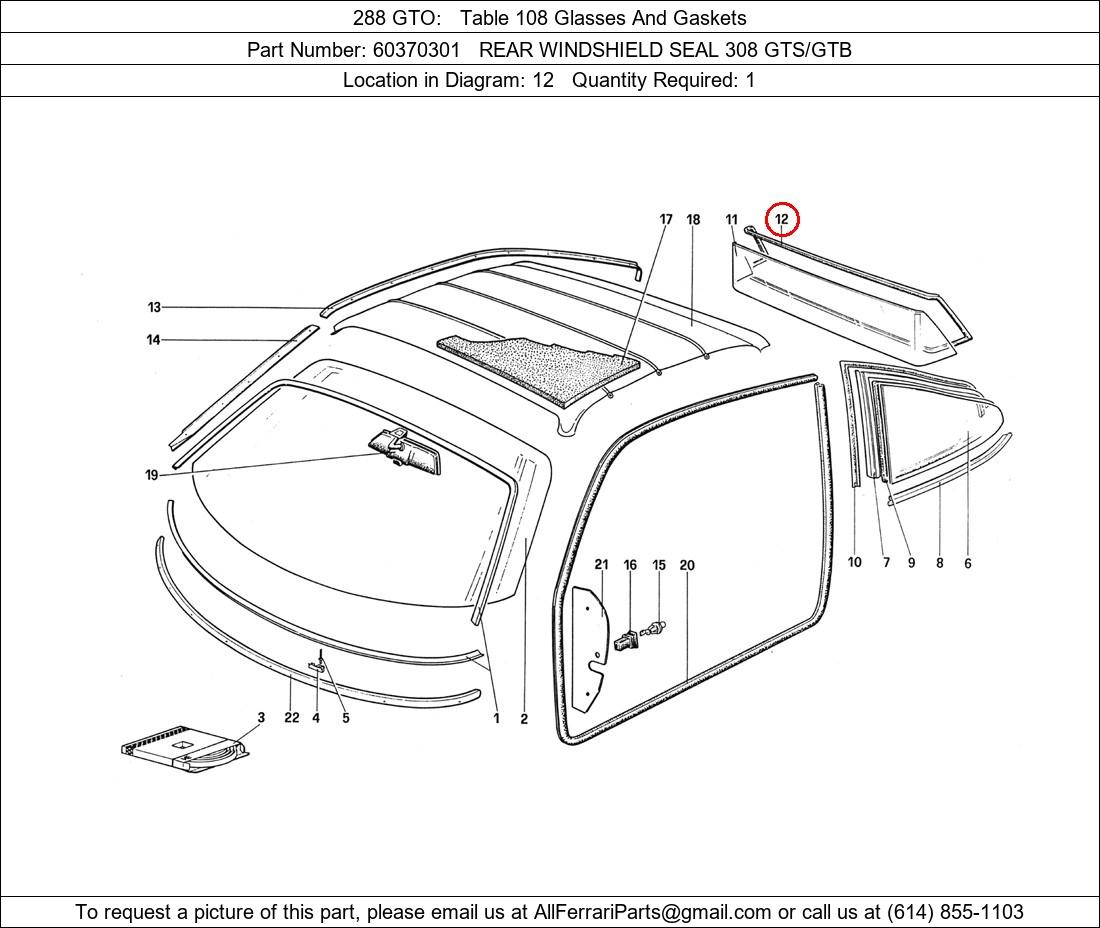 Ferrari Part 60370301