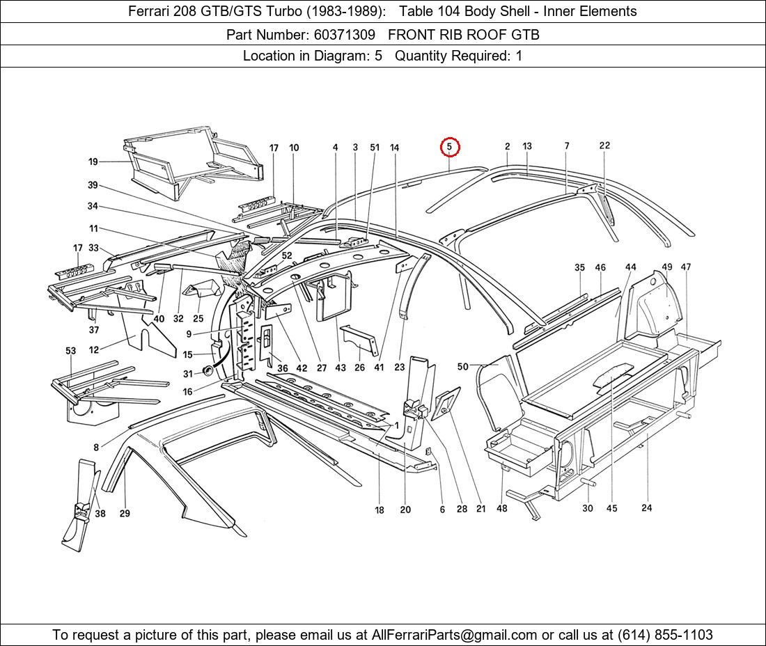 Ferrari Part 60371309