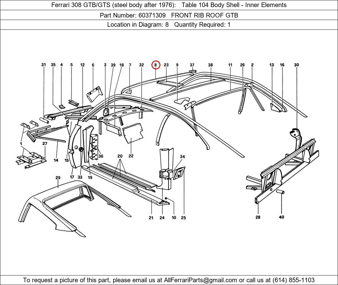 Ferrari Part 60371309