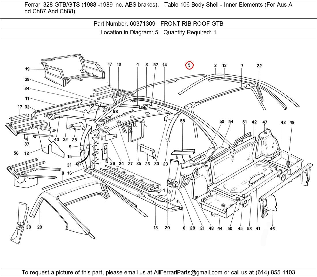 Ferrari Part 60371309