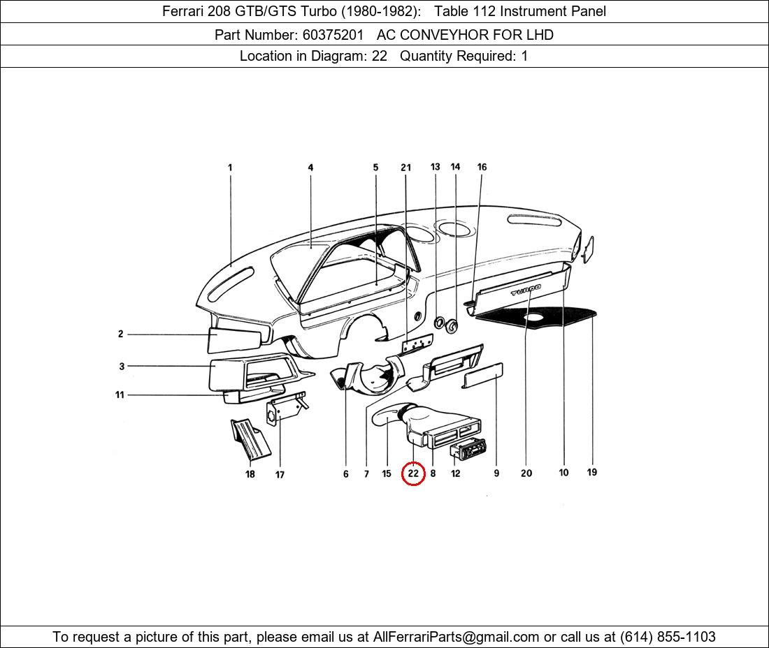 Ferrari Part 60375201