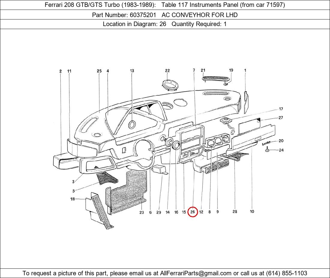 Ferrari Part 60375201