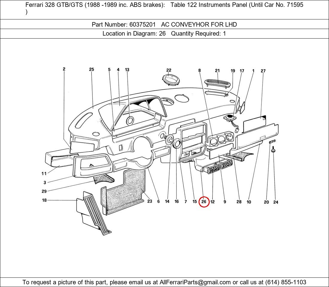 Ferrari Part 60375201