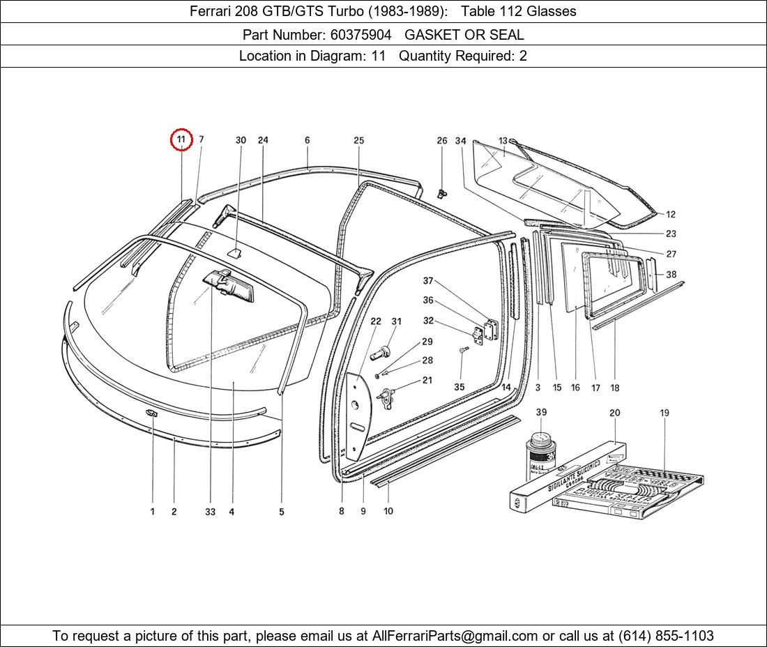 Ferrari Part 60375904