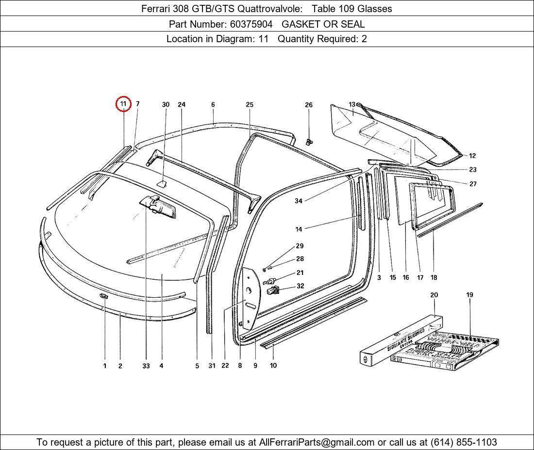 Ferrari Part 60375904