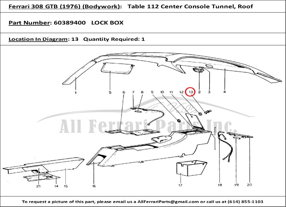 Ferrari Part 60389400