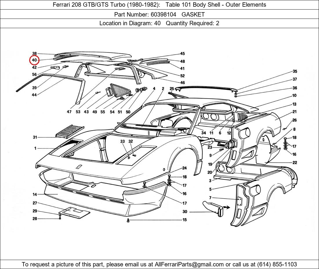 Ferrari Part 60398104