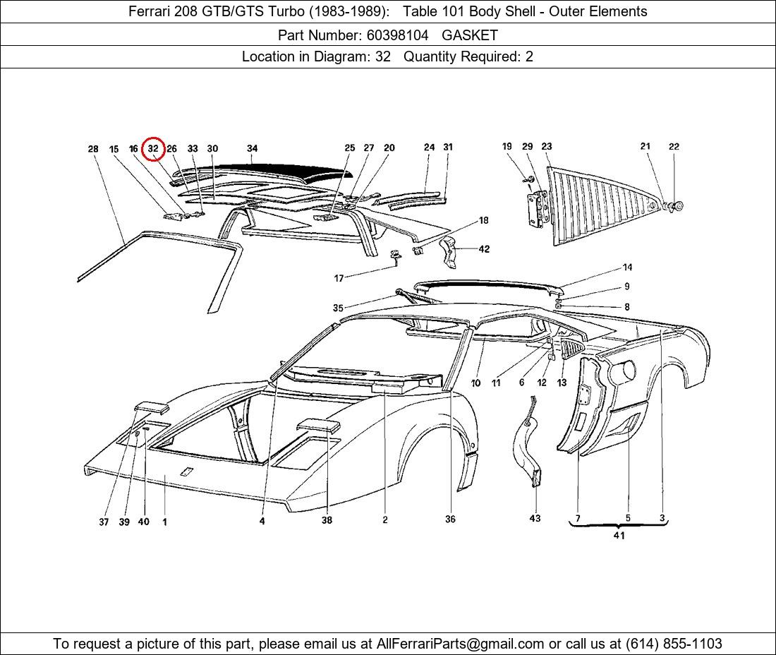 Ferrari Part 60398104